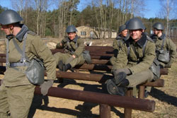 Komparsen f&uuml;r historische Filme